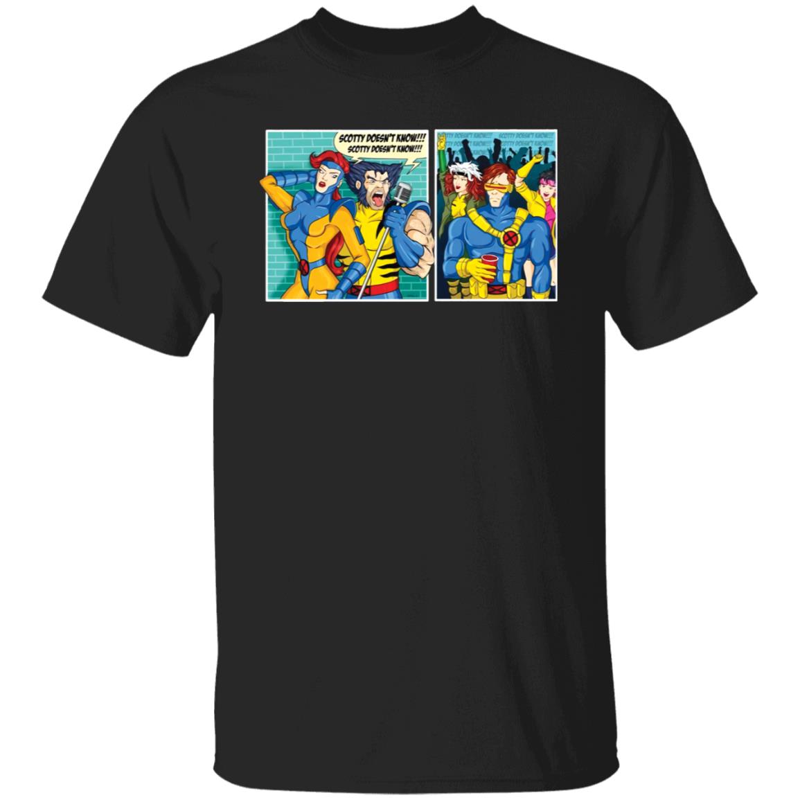 Jean Grey And Performance Scotty Doesn’T Know Mashup Xmen Shirt Jean Grey And Performance Scotty Doesn’T Know Mashup Xmen Shirt