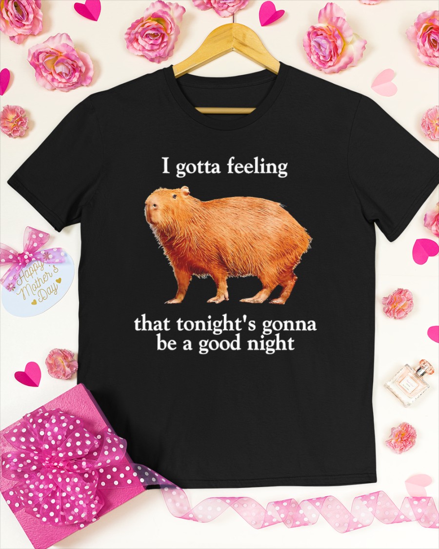 I Gotta Feeling That Tonight’S Gonna Be A Good Night T-Shirt I Gotta Feeling That Tonight’S Gonna Be A Good Night T-Shirt