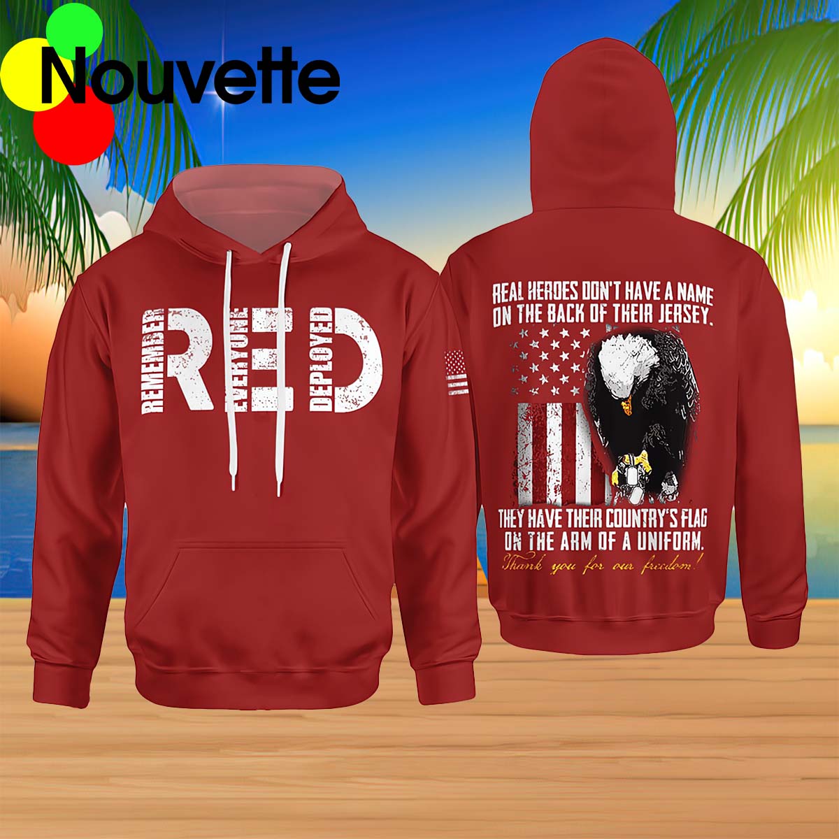 Remember Everyone Deployed Hoodie Remember Everyone Deployed Hoodie