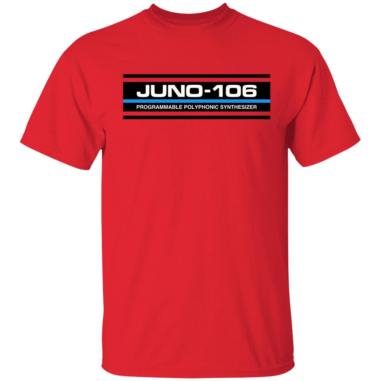 Juno 106 Programmable Polyphonic Synthesizer Shirt Juno 106 Programmable Polyphonic Synthesizer Shirt