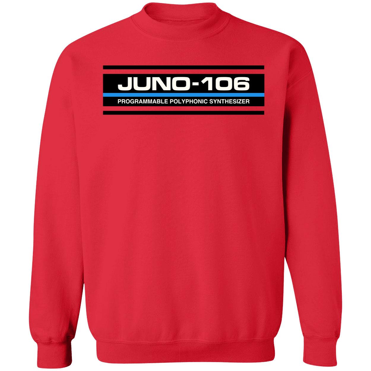 Juno 106 Programmable Polyphonic Synthesizer Shirt Juno 106 Programmable Polyphonic Synthesizer Shirt