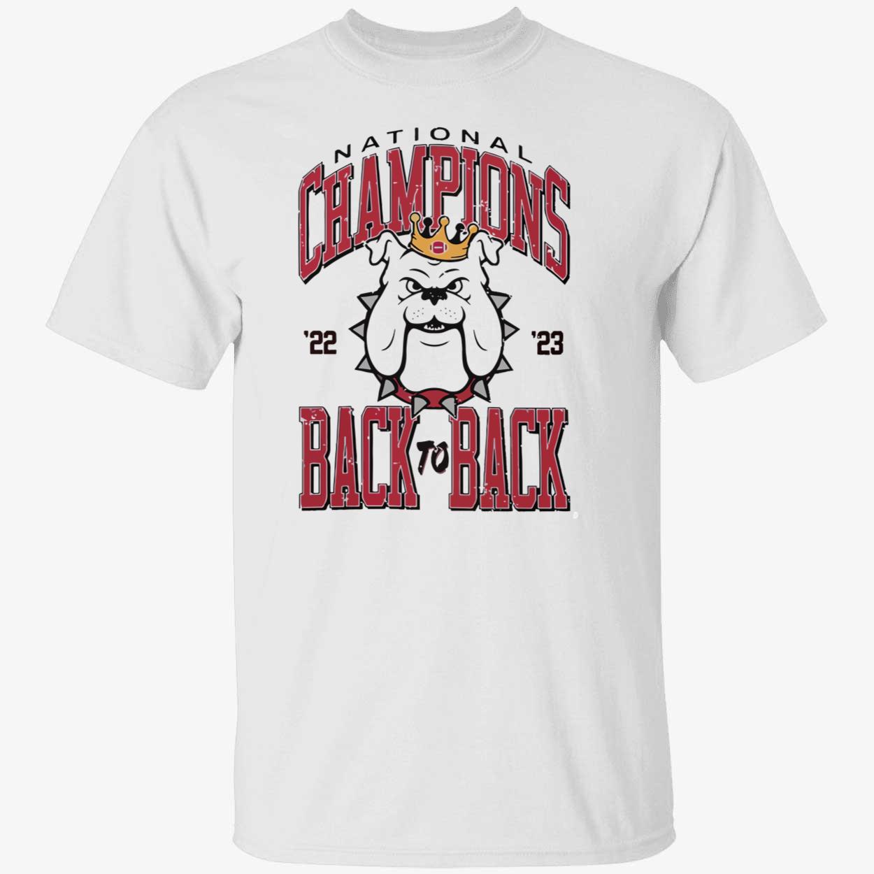 Back To Back National Champions Shirt