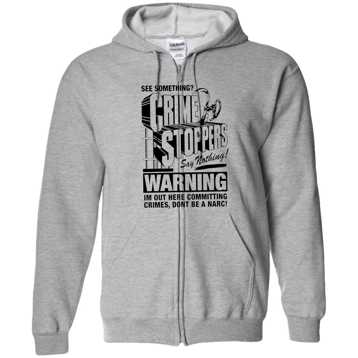 See Something Crime Stoppers Say Nothing Warning Shirt See Something Crime Stoppers Say Nothing Warning Shirt