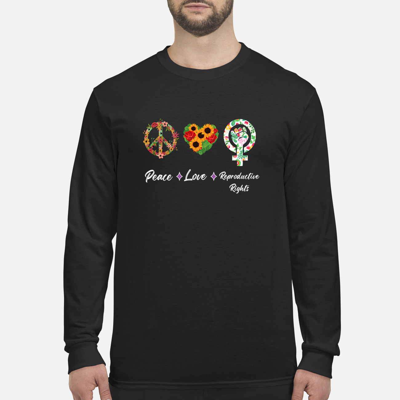 Peace Love Reproductive Rights Sweatshirt Peace Love Reproductive Rights Sweatshirt