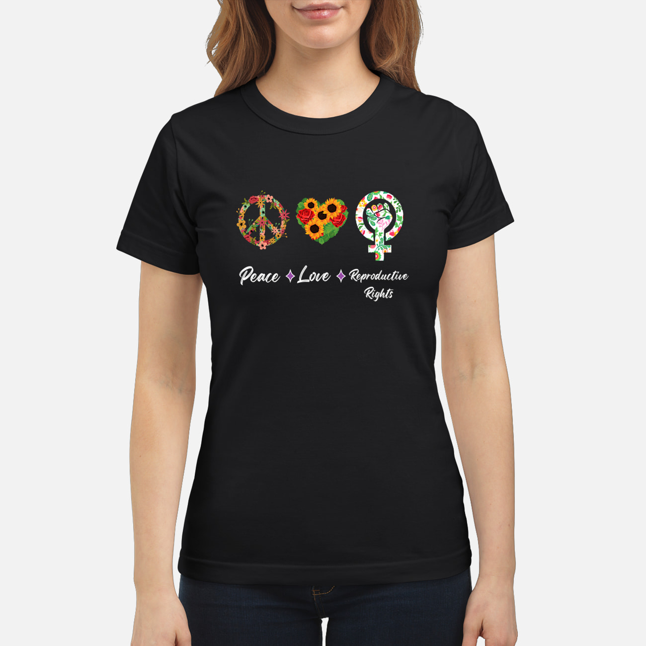 Peace Love Reproductive Rights Sweatshirt Peace Love Reproductive Rights Sweatshirt