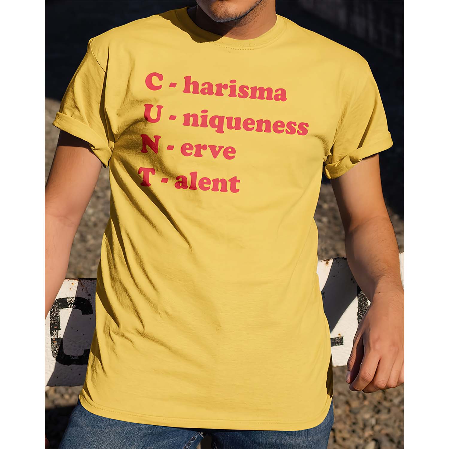 C*Nt Charisma Uniqueness Nerve Talent Shirt