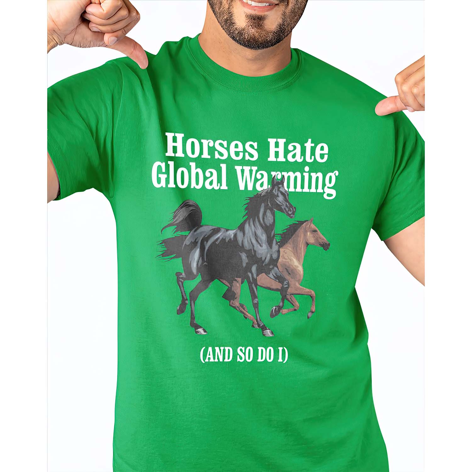 Horses Hate Global Warming Shirt Horses Hate Global Warming Shirt