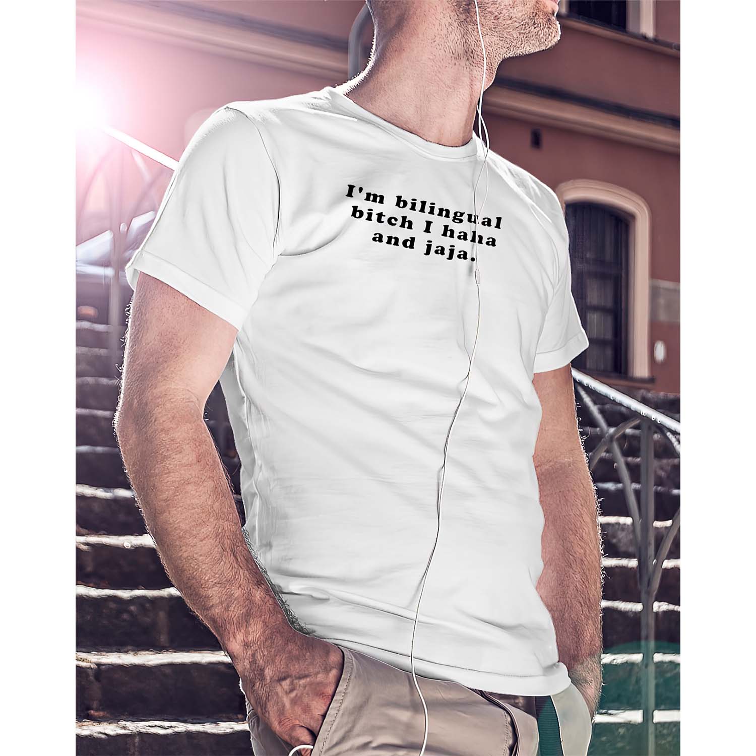 I’M Bilingual B*Tch I Haha And Jaja Shirt