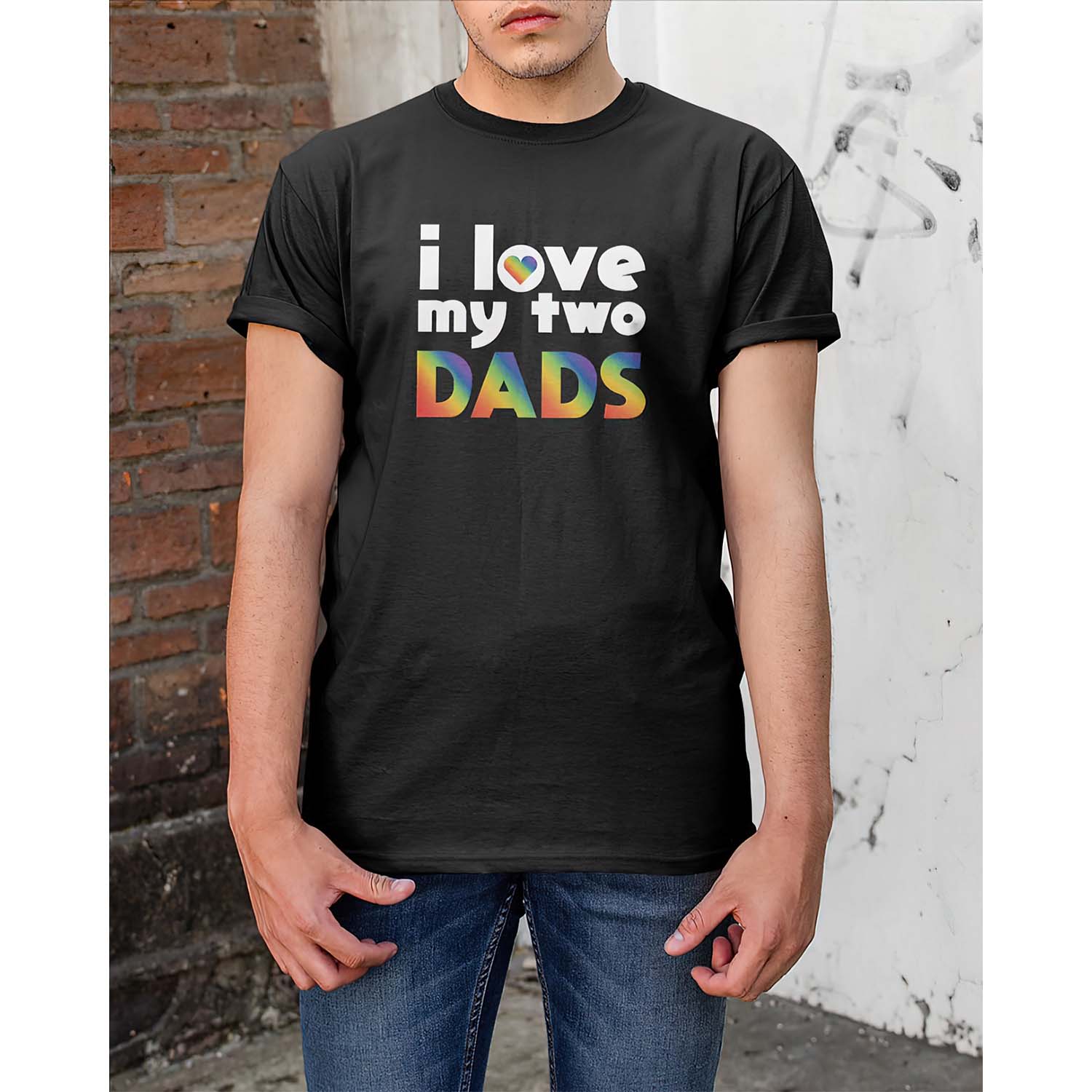 I Love My Two Dads Lgbt Shirt I Love My Two Dads Lgbt Shirt