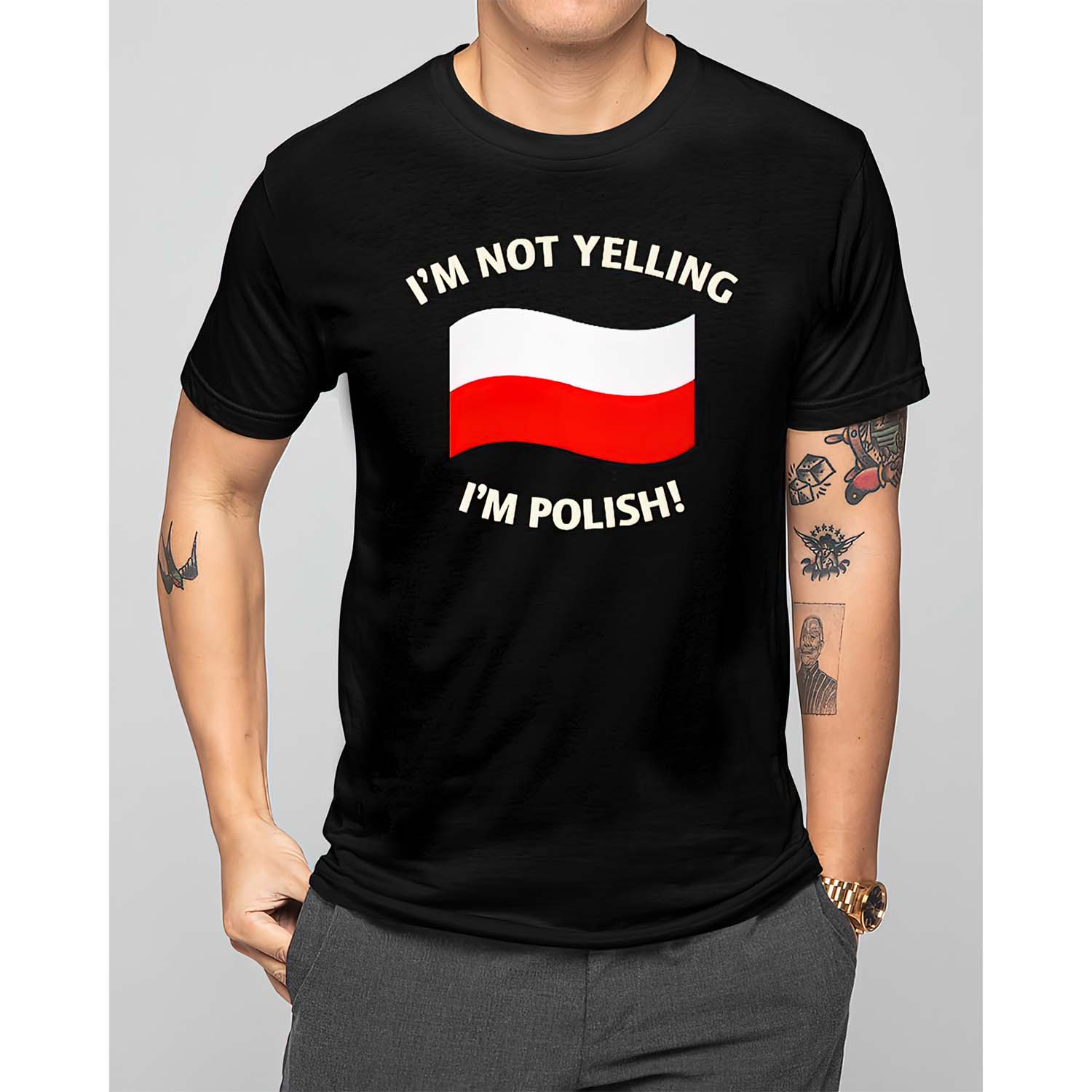 I’M Not Yelling I’M Polish Shirt I’M Not Yelling I’M Polish Shirt