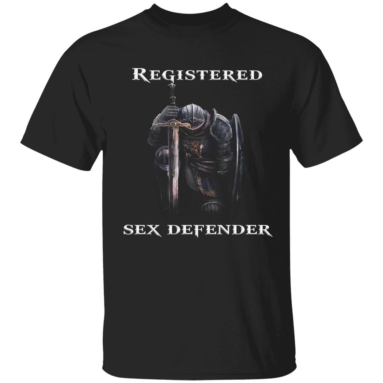 Registered Sex Defender Shirt Registered Sex Defender Shirt