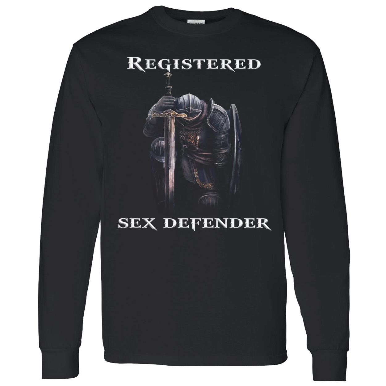 Registered Sex Defender Shirt Registered Sex Defender Shirt