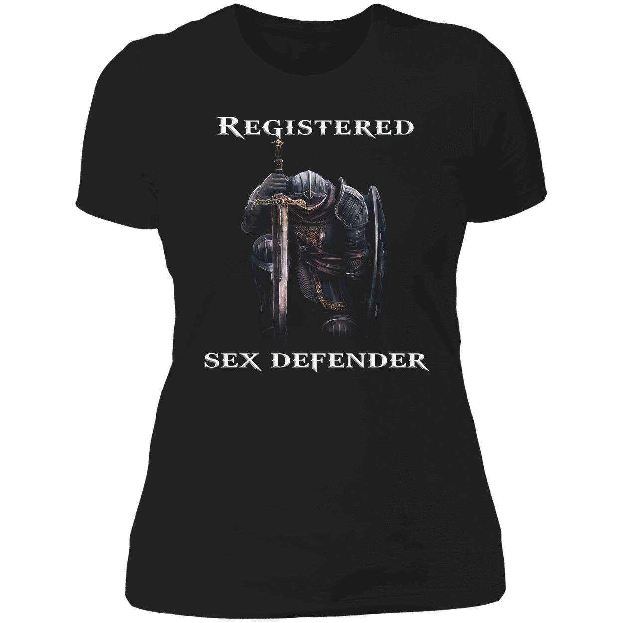 Registered Sex Defender Shirt Registered Sex Defender Shirt