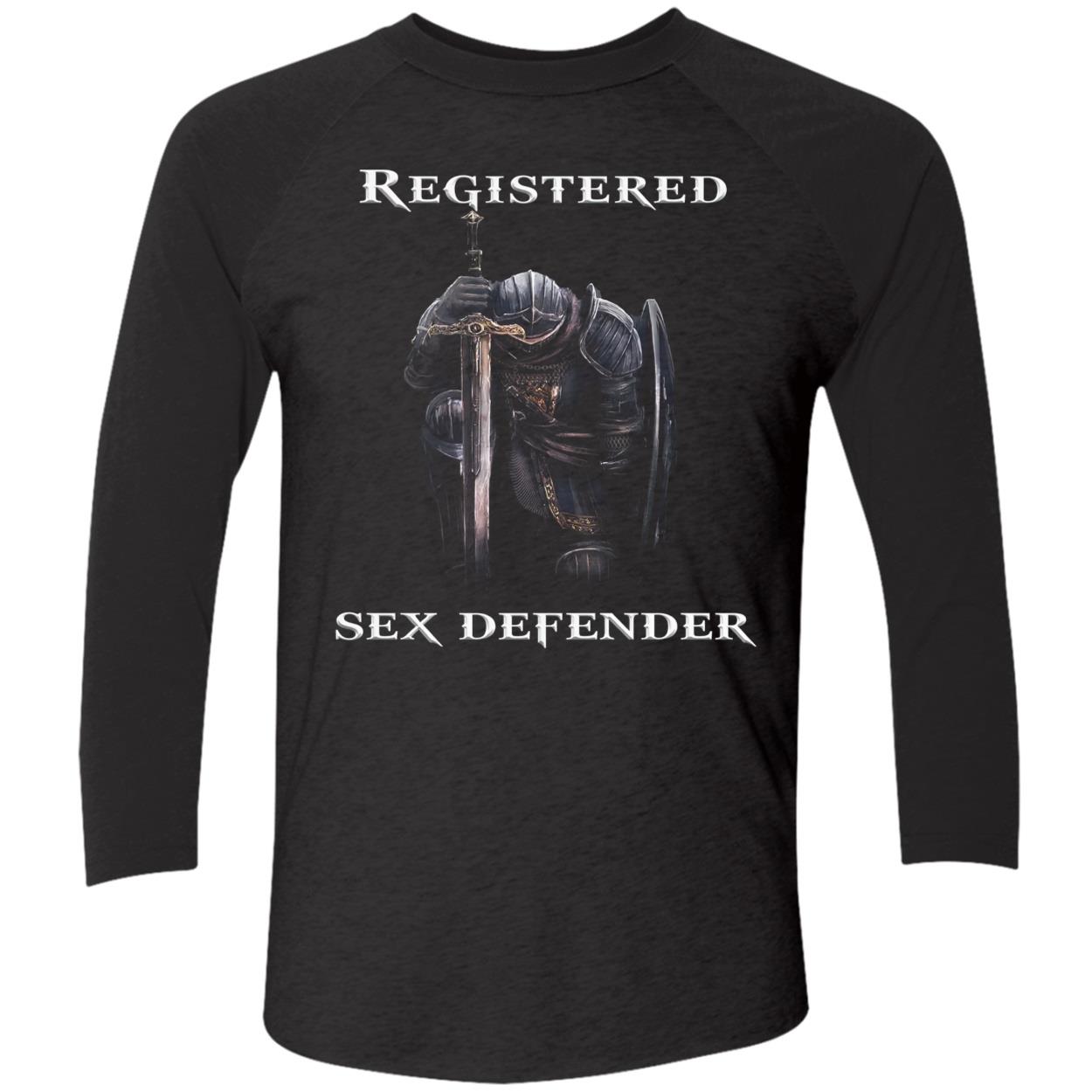 Registered Sex Defender Shirt Registered Sex Defender Shirt
