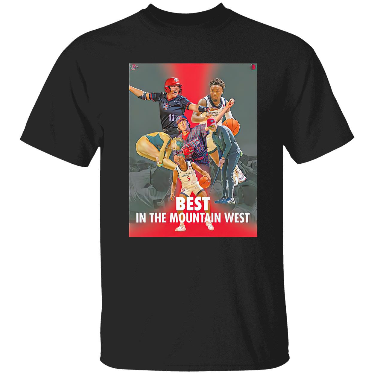 San Diego State Aztecs Best In The Mountain West Shirt San Diego State Aztecs Best In The Mountain West Shirt