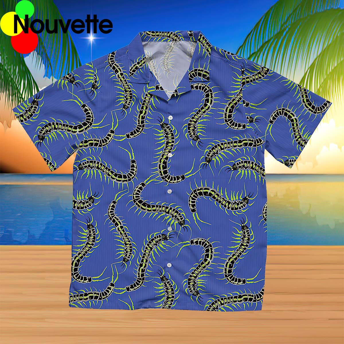 Scolopendra Hawaiian Shirt Scolopendra Hawaiian Shirt
