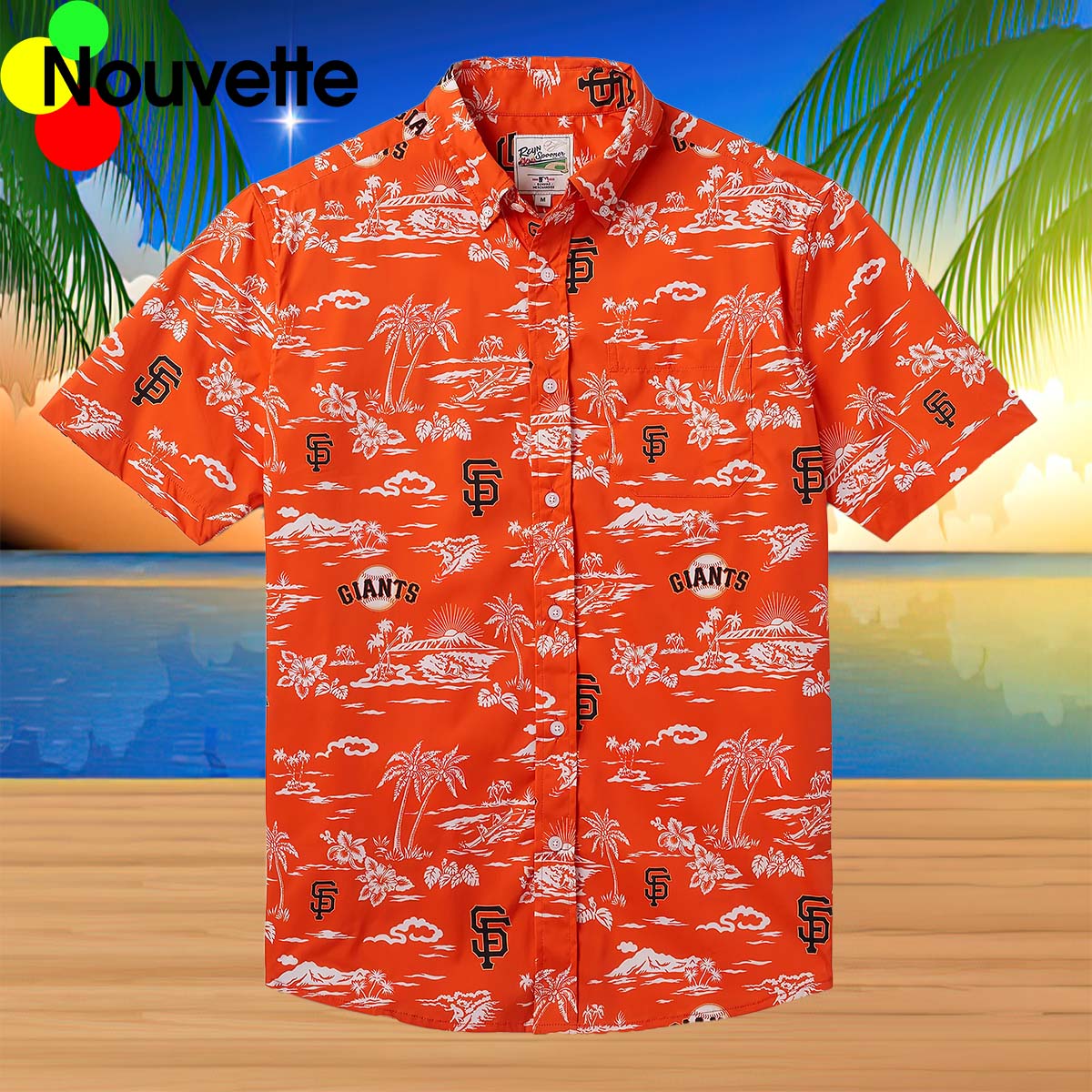 Sf Giants Palm Tree Hawaiian Shirt Sf Giants Palm Tree Hawaiian Shirt
