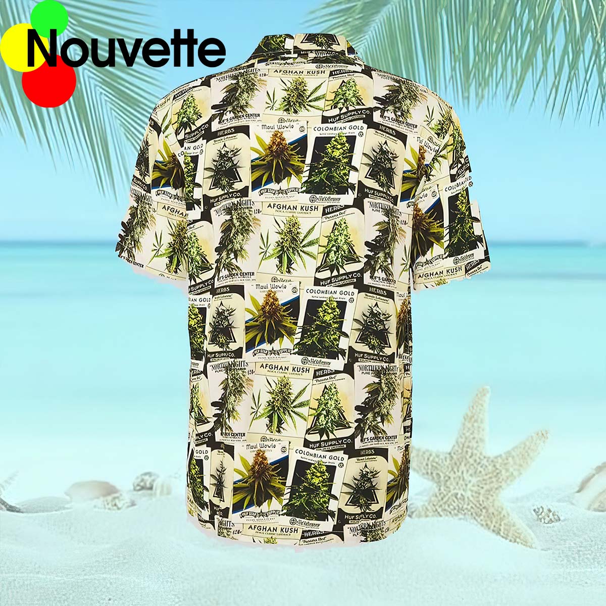 Afghan Kush Colombian Gold Hawaiian Shirt Afghan Kush Colombian Gold Hawaiian Shirt