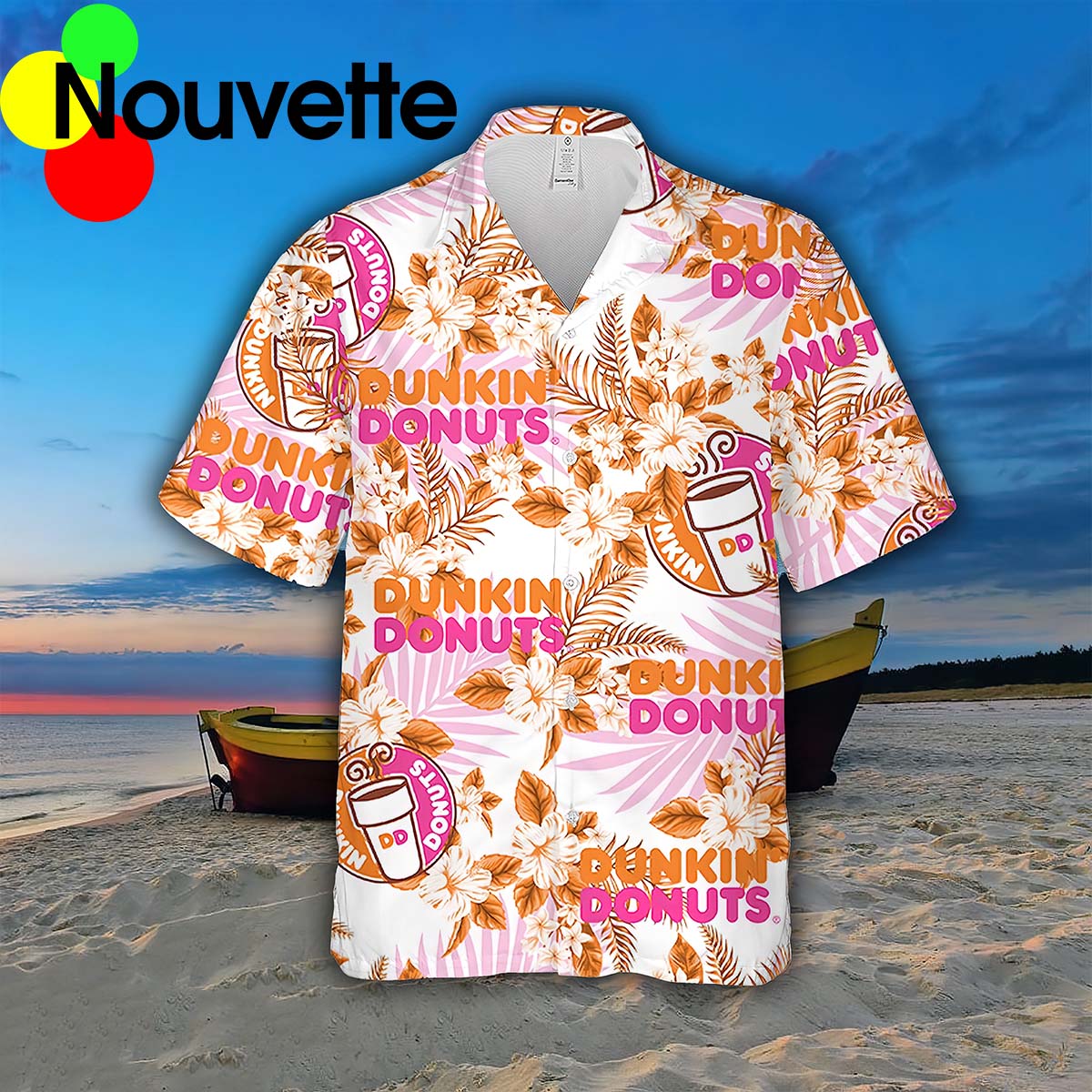 Dunkin Donuts Hawaiian Shirt Dunkin Donuts Hawaiian Shirt