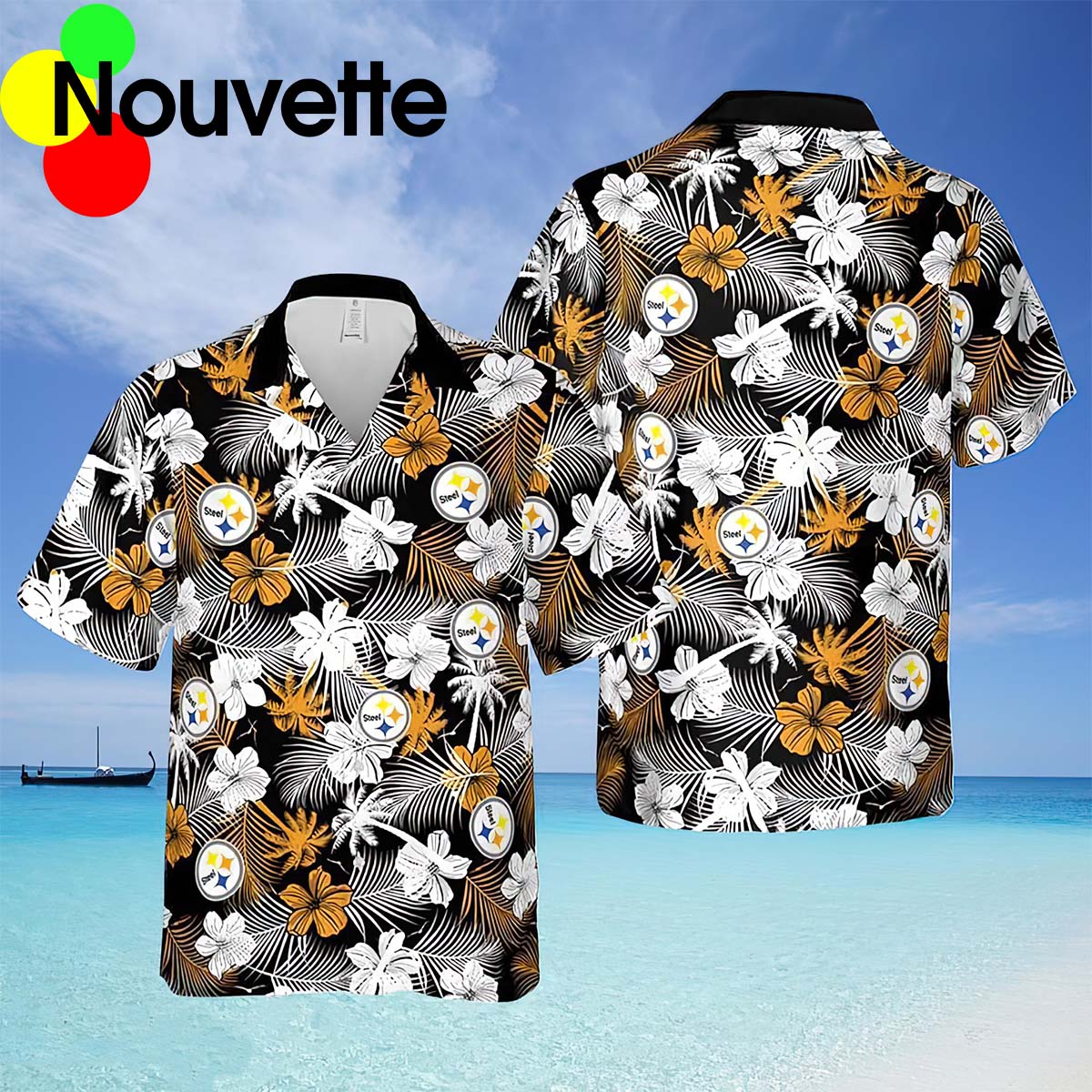 Pittsburgh Steelers Summer Hawaiian Shirt Pittsburgh Steelers Summer Hawaiian Shirt