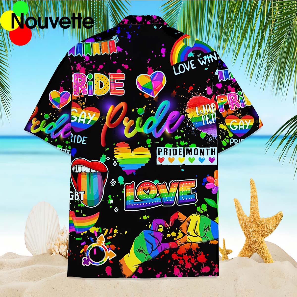 Lgbtq Pride Hawaiian Shirt Lgbtq Pride Hawaiian Shirt