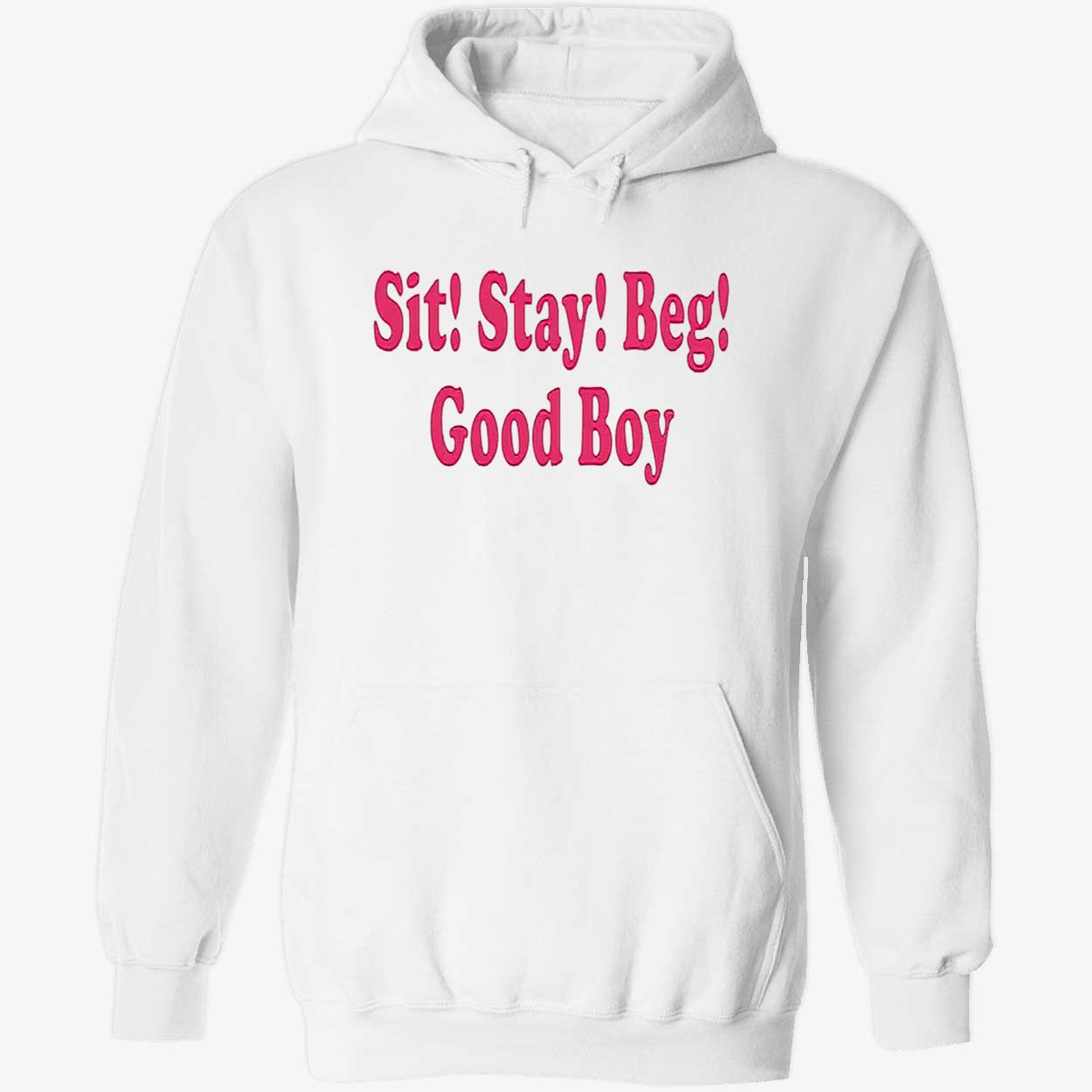 Sit Stay Beg Good Boy Shirt Sit Stay Beg Good Boy Shirt