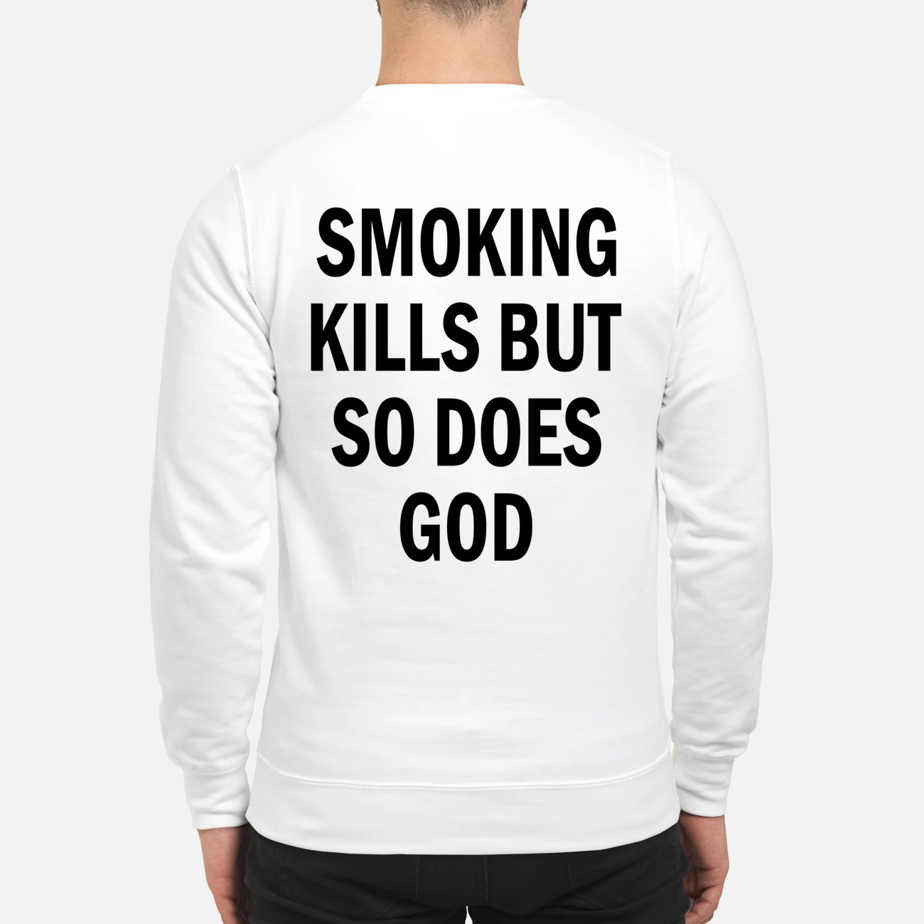Smoking Kills But So Does God Back Aop Shirt Smoking Kills But So Does God Back Aop Shirt