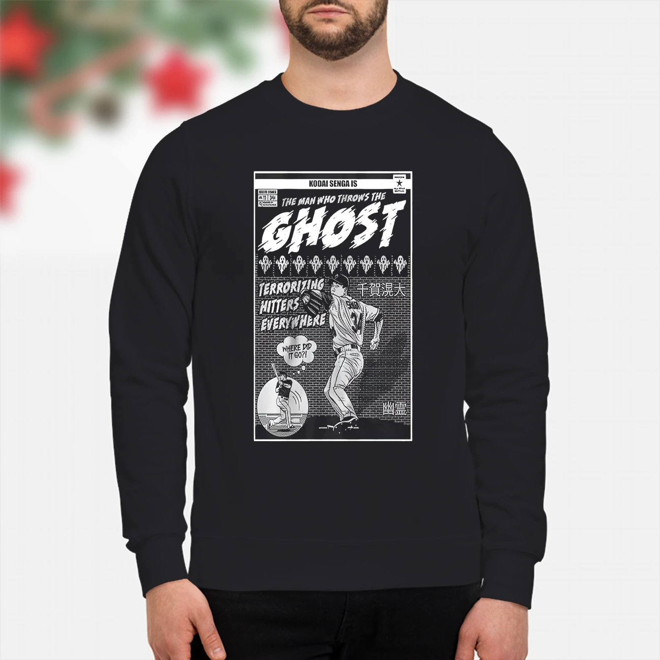 Kodai Senga The Man Who Throws The Ghost Shirt Kodai Senga The Man Who Throws The Ghost Shirt