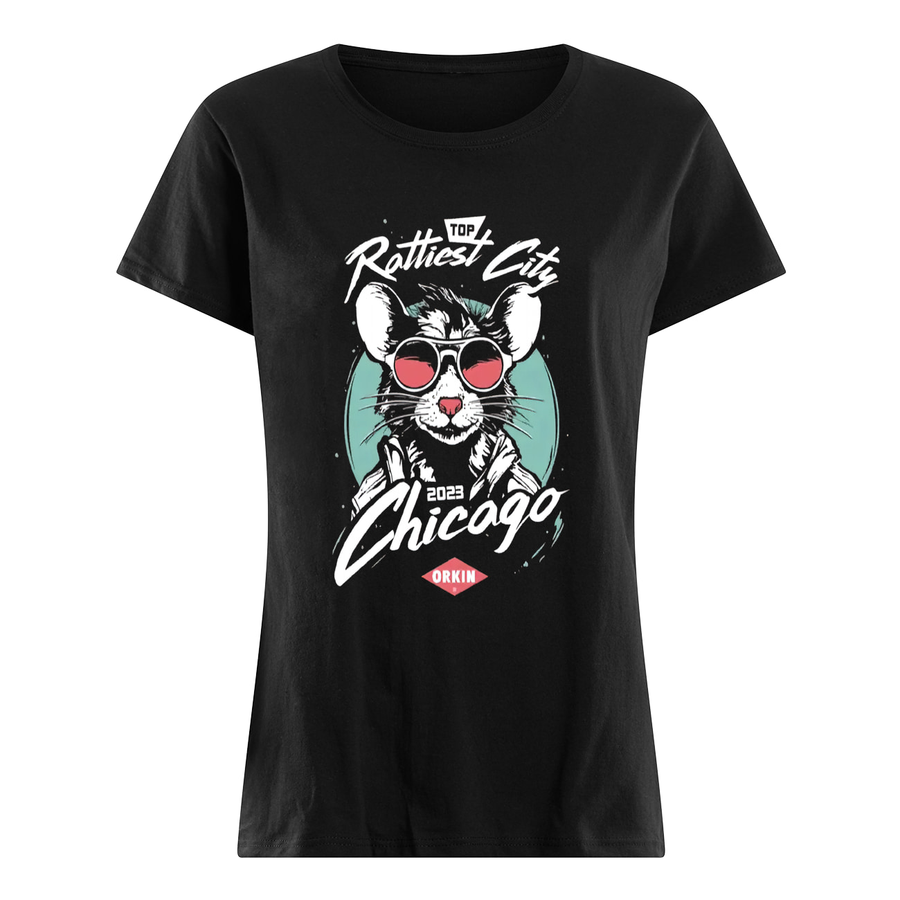 Chicago Top Rattiest City T-Shirt Chicago Top Rattiest City T-Shirt