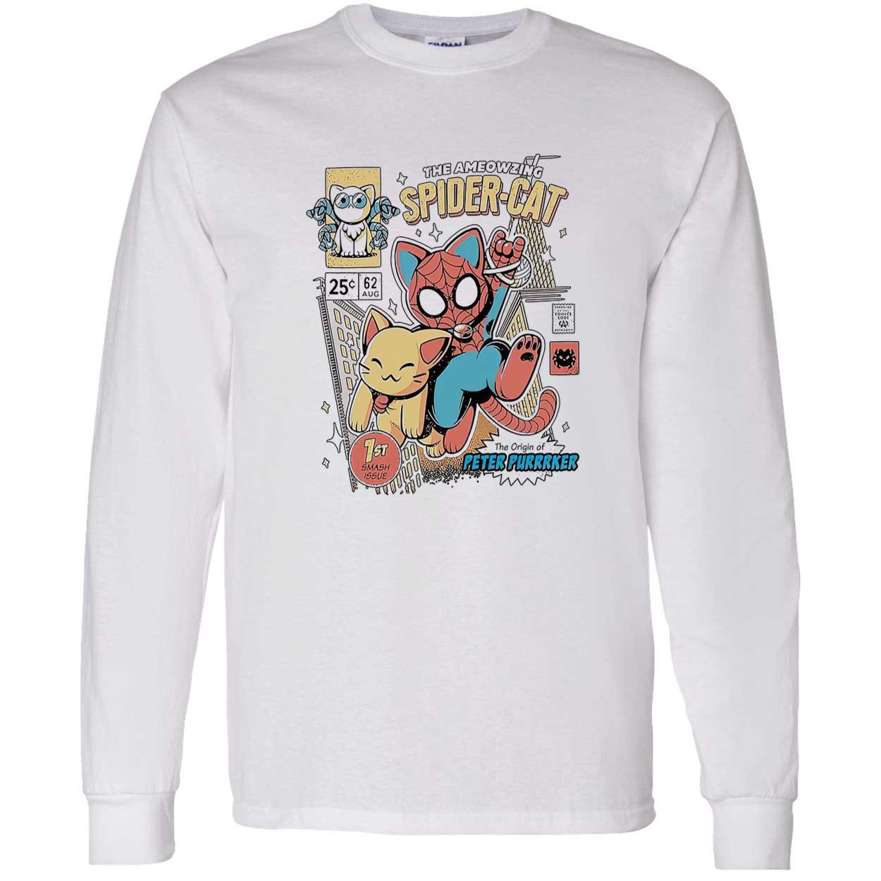 Spider Cat Comfort Color Shirt Spider Cat Comfort Color Shirt