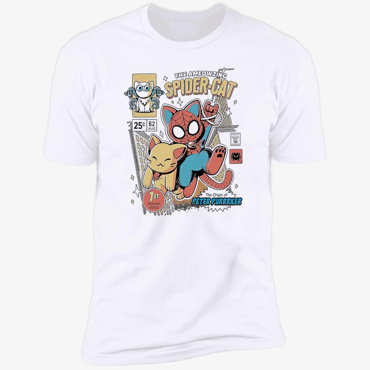 Spider Cat Comfort Color Shirt Spider Cat Comfort Color Shirt