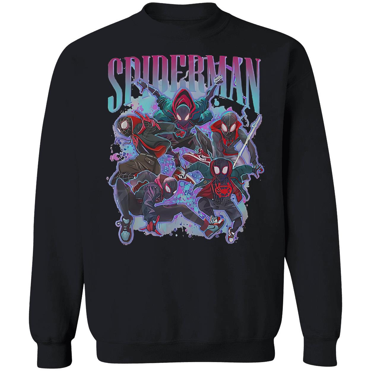Spiderman Miles Morales Shirt Spiderman Miles Morales Shirt