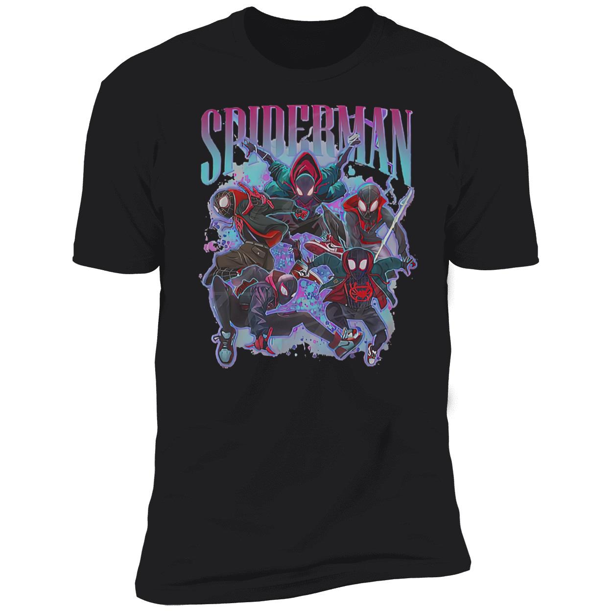 Spiderman Miles Morales Shirt Spiderman Miles Morales Shirt
