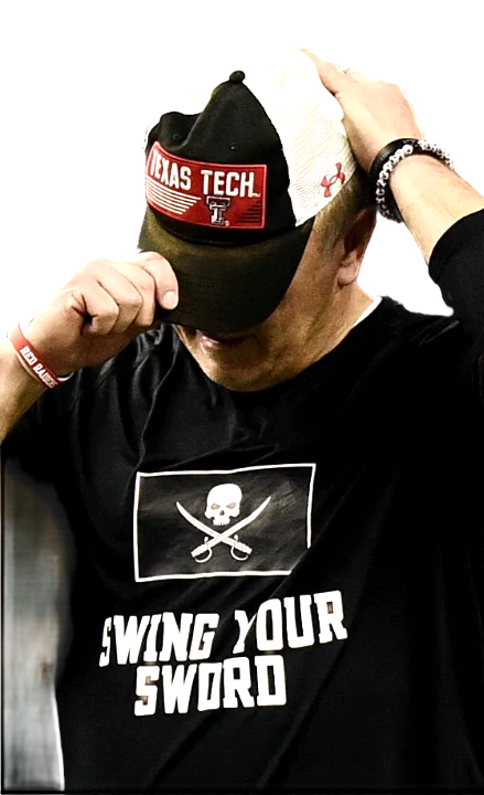 Texas Tech Joey Mcguire Swing Your Sword Shirt Texas Tech Joey Mcguire Swing Your Sword Shirt