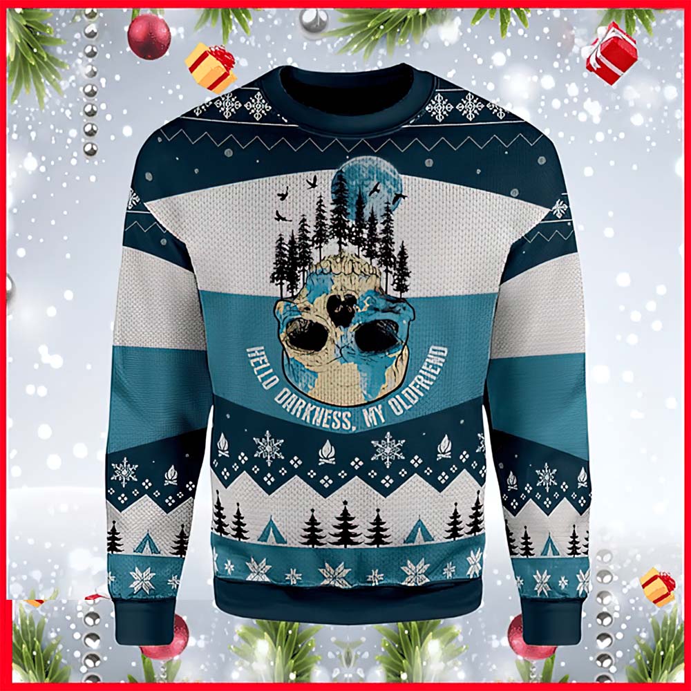 Hello Darkness My Old Friend Christmas Sweater Hello Darkness My Old Friend Christmas Sweater