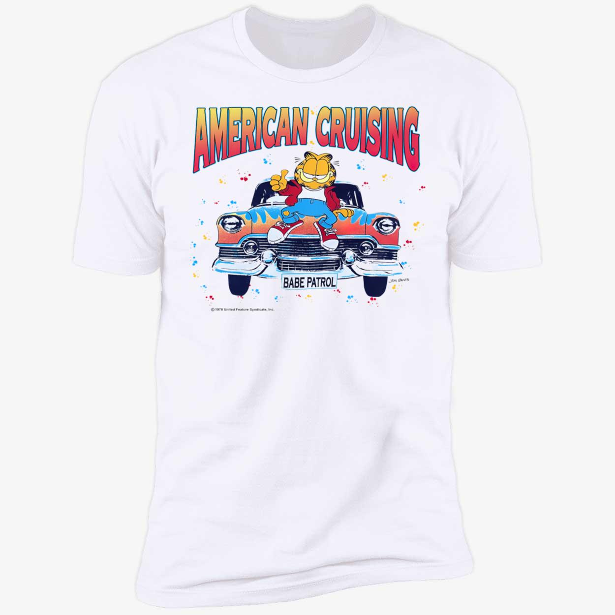 Garfield American Cruising Shirt Garfield American Cruising Shirt