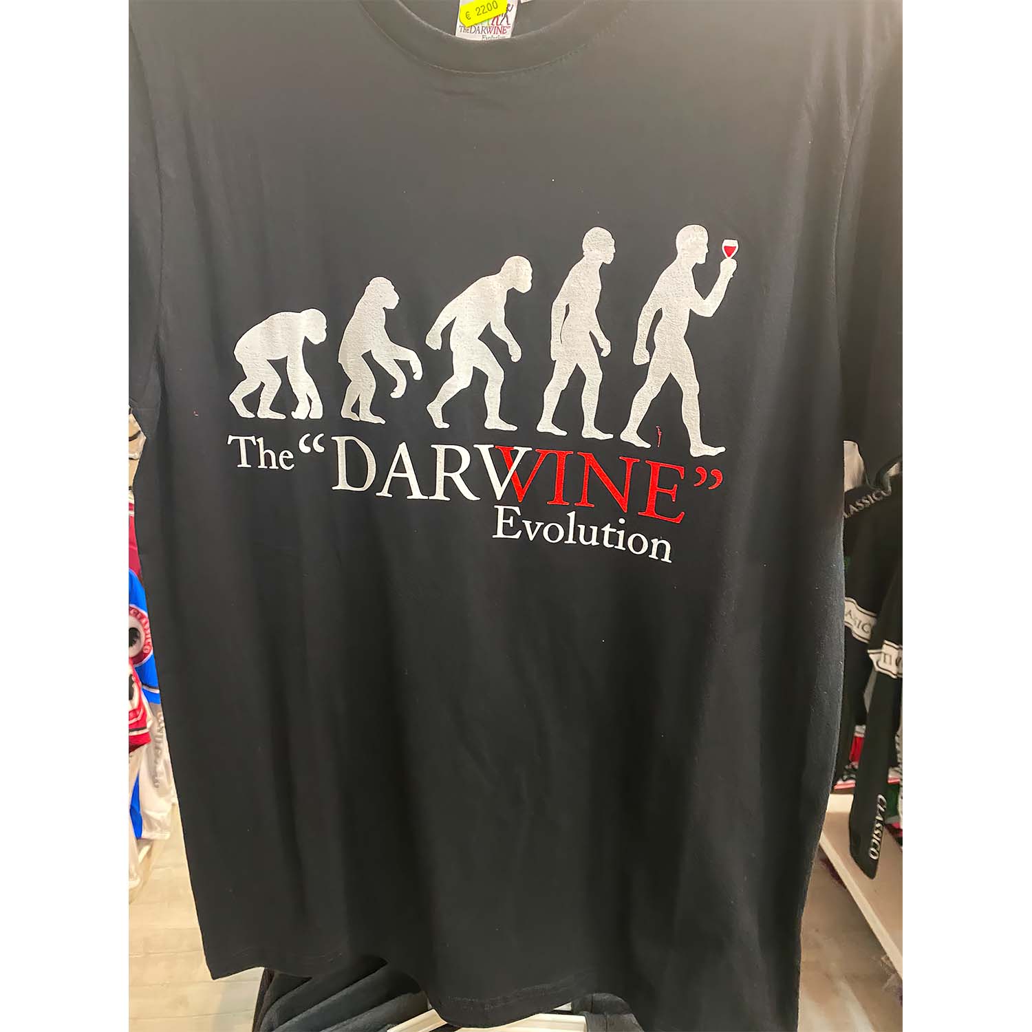 The Darwine Evolution Shirt The Darwine Evolution Shirt