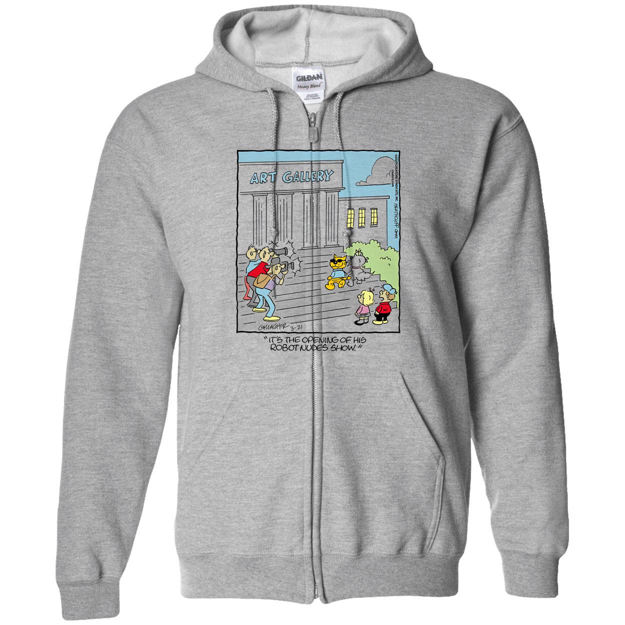 Art Gallery It’S The Opening Of His Robot Nudes Show Shirt Art Gallery It’S The Opening Of His Robot Nudes Show Shirt