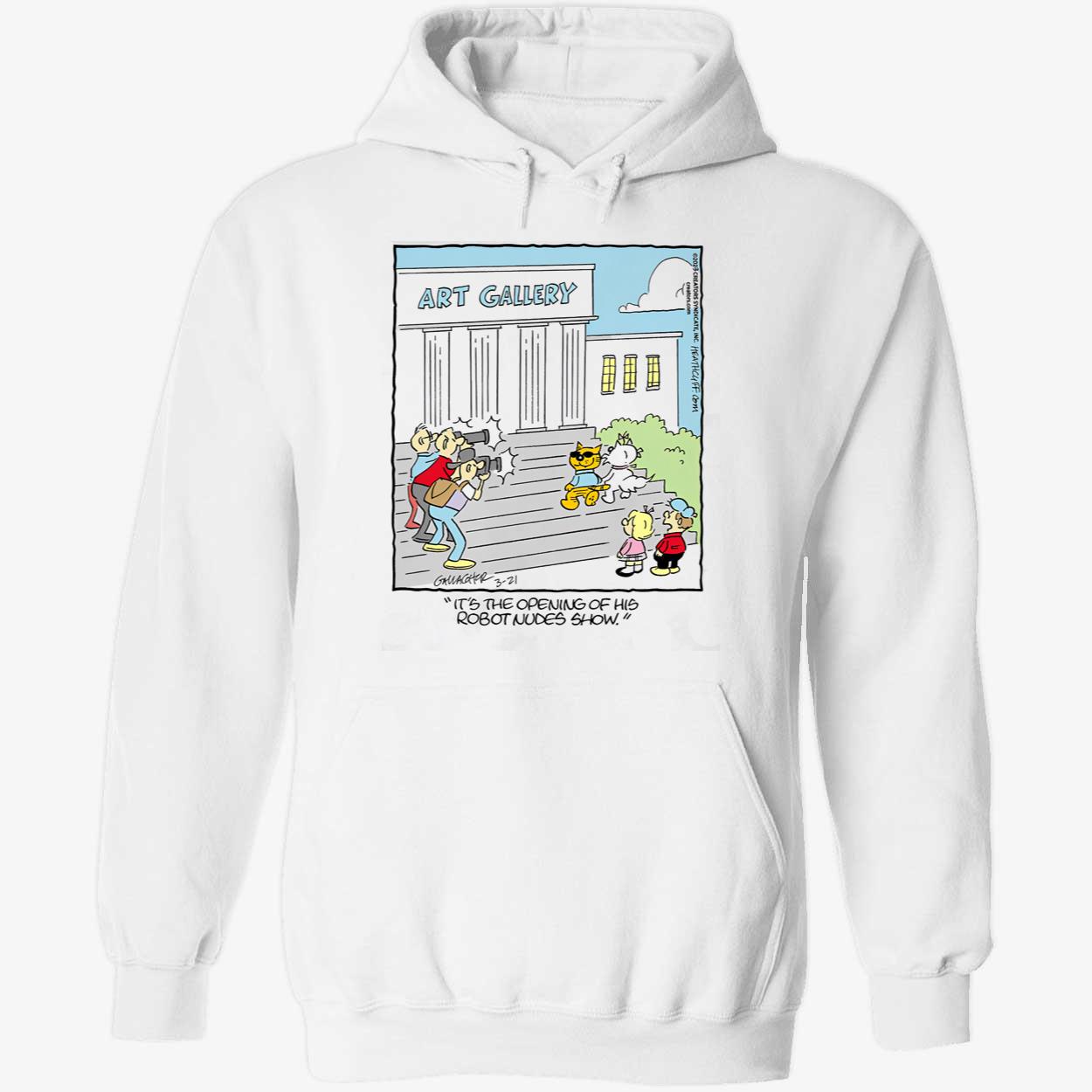 Art Gallery It’S The Opening Of His Robot Nudes Show Shirt Art Gallery It’S The Opening Of His Robot Nudes Show Shirt