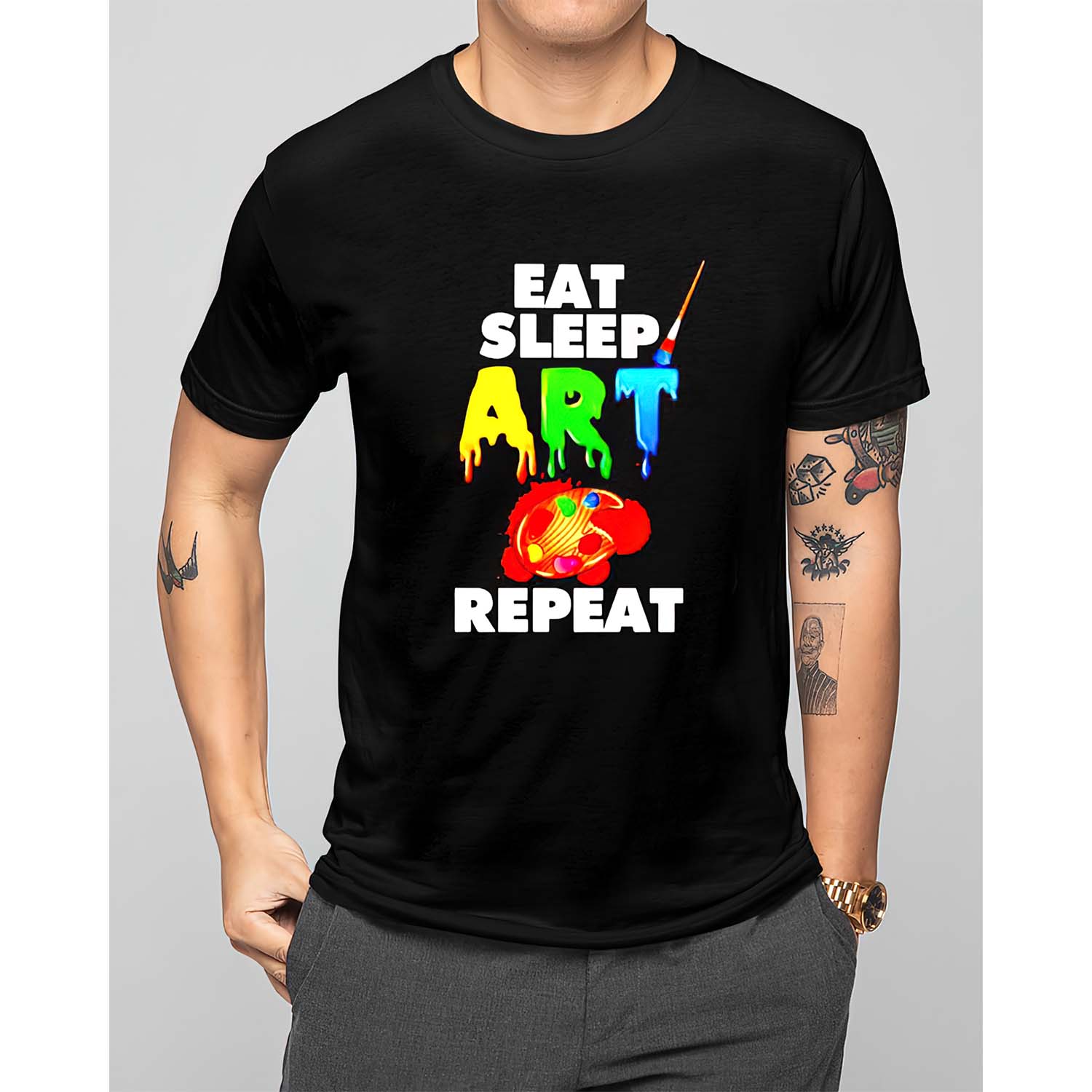 Eat Sleep Art Repeat Shirt Eat Sleep Art Repeat Shirt