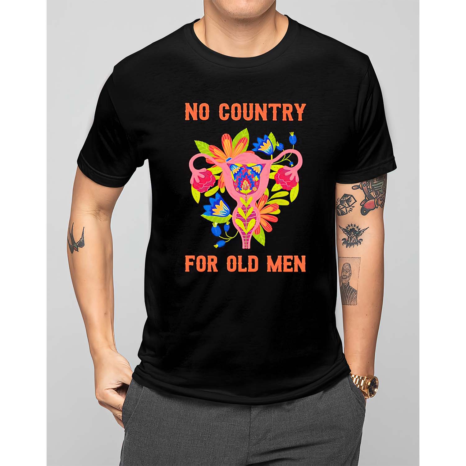 Uterus No Country For Old Men Shirt Uterus No Country For Old Men Shirt
