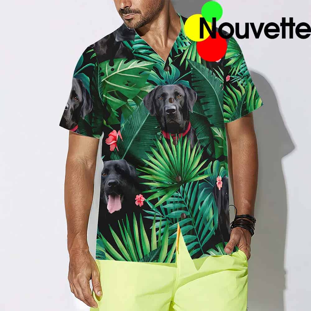 Tropical Labrador Hawaiian Shirt