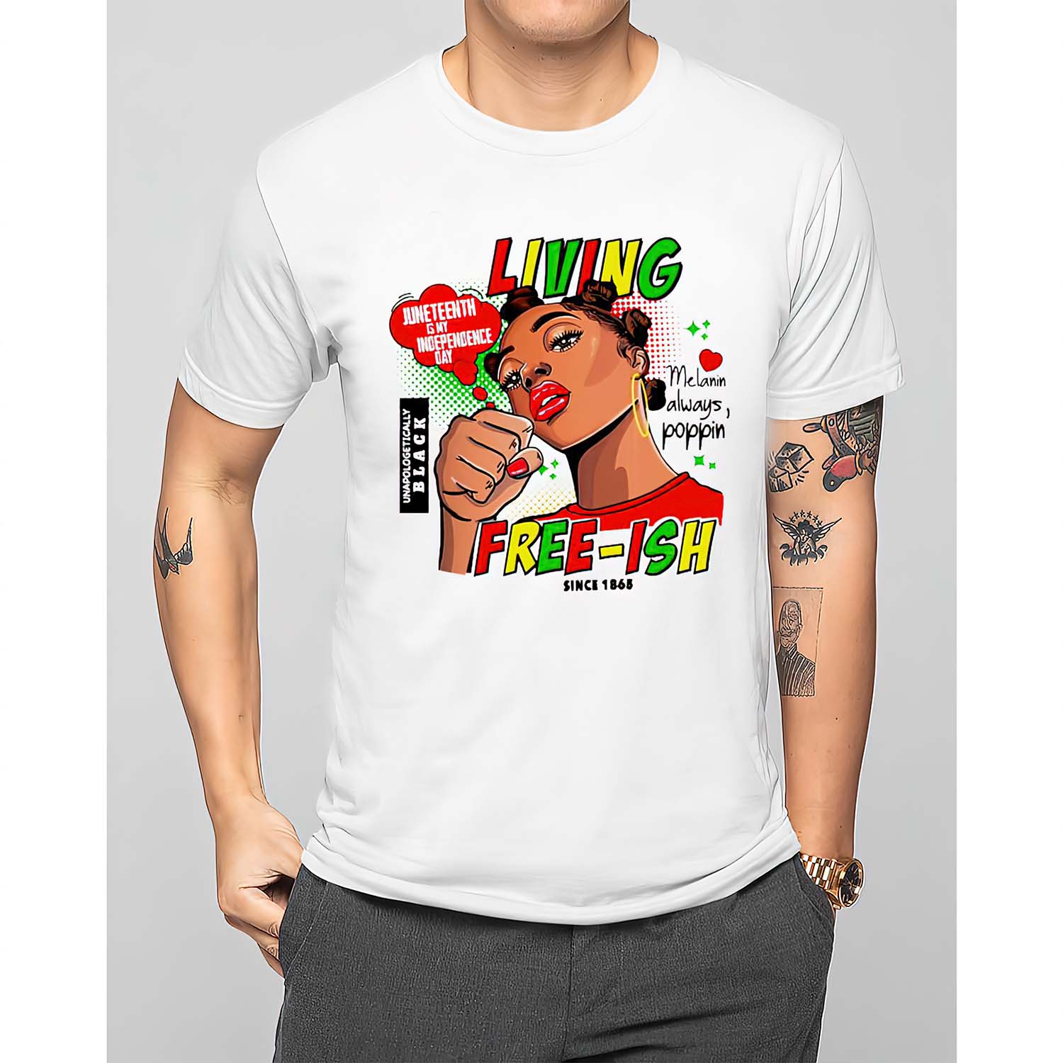 Juneteenth Since 1865 Living Free-Ish Shirt Juneteenth Since 1865 Living Free-Ish Shirt