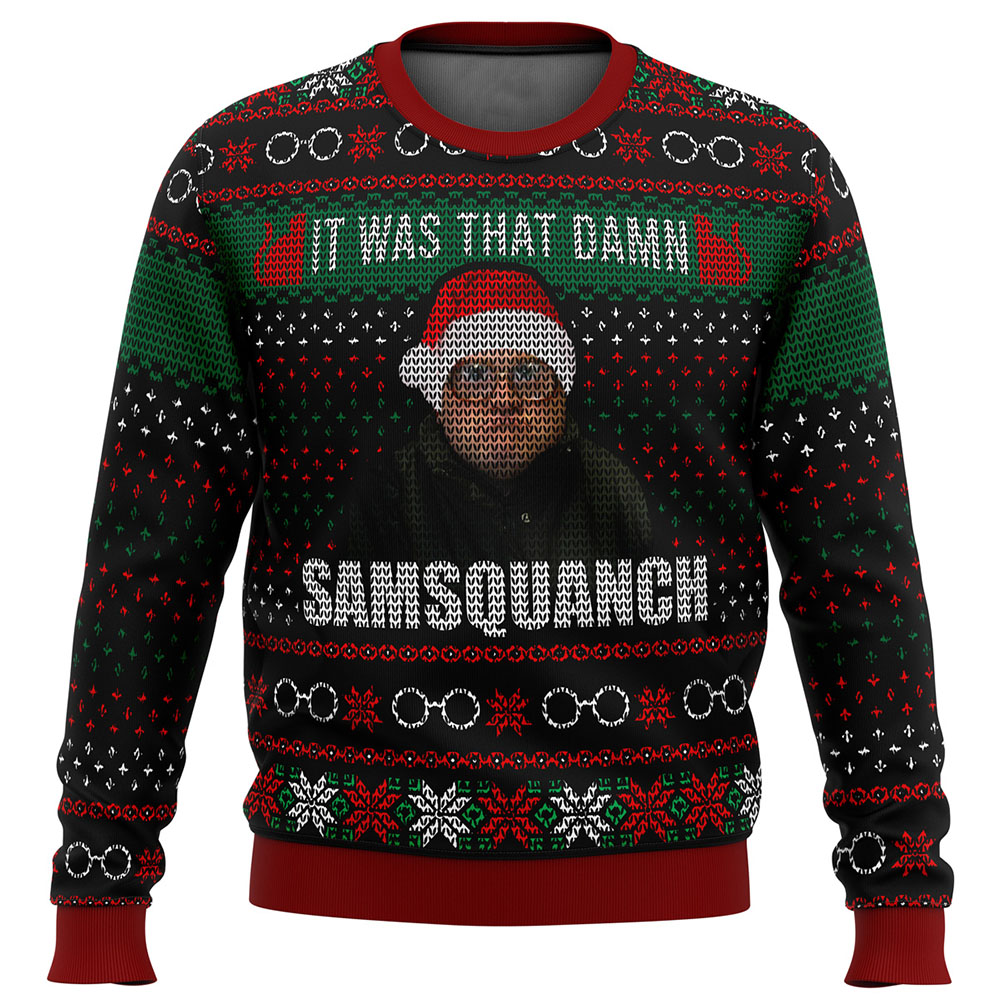Trailer Park Boys Samsquanch Christmas Sweater