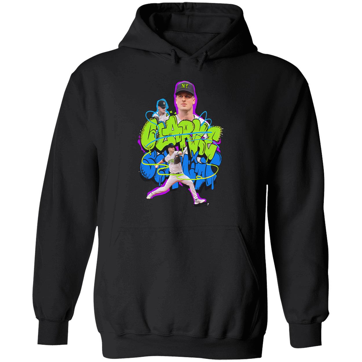 Talkin Yanks Clarke Schmidt Street T-Shirt Talkin Yanks Clarke Schmidt Street T-Shirt