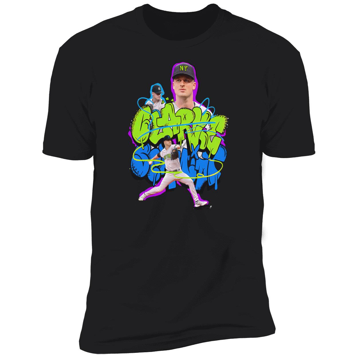 Talkin Yanks Clarke Schmidt Street T-Shirt Talkin Yanks Clarke Schmidt Street T-Shirt