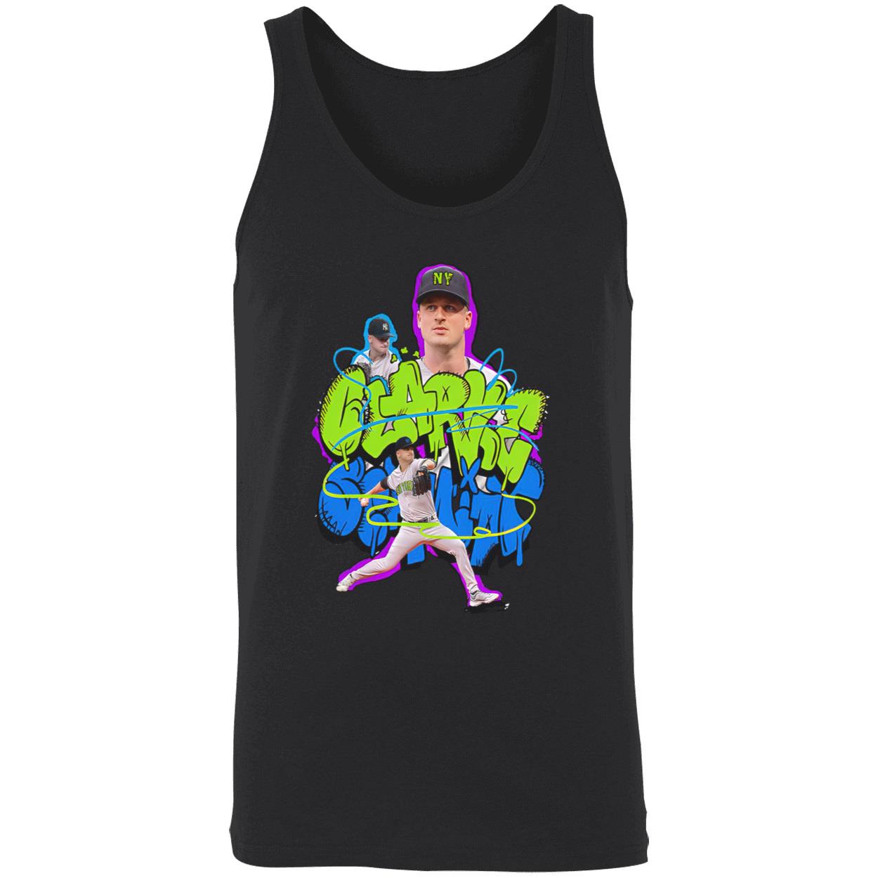 Talkin Yanks Clarke Schmidt Street T-Shirt Talkin Yanks Clarke Schmidt Street T-Shirt