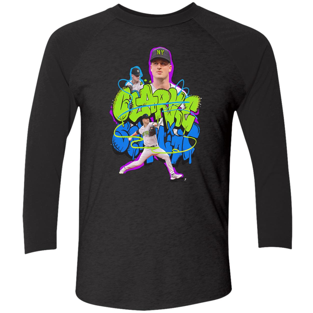 Talkin Yanks Clarke Schmidt Street T-Shirt Talkin Yanks Clarke Schmidt Street T-Shirt