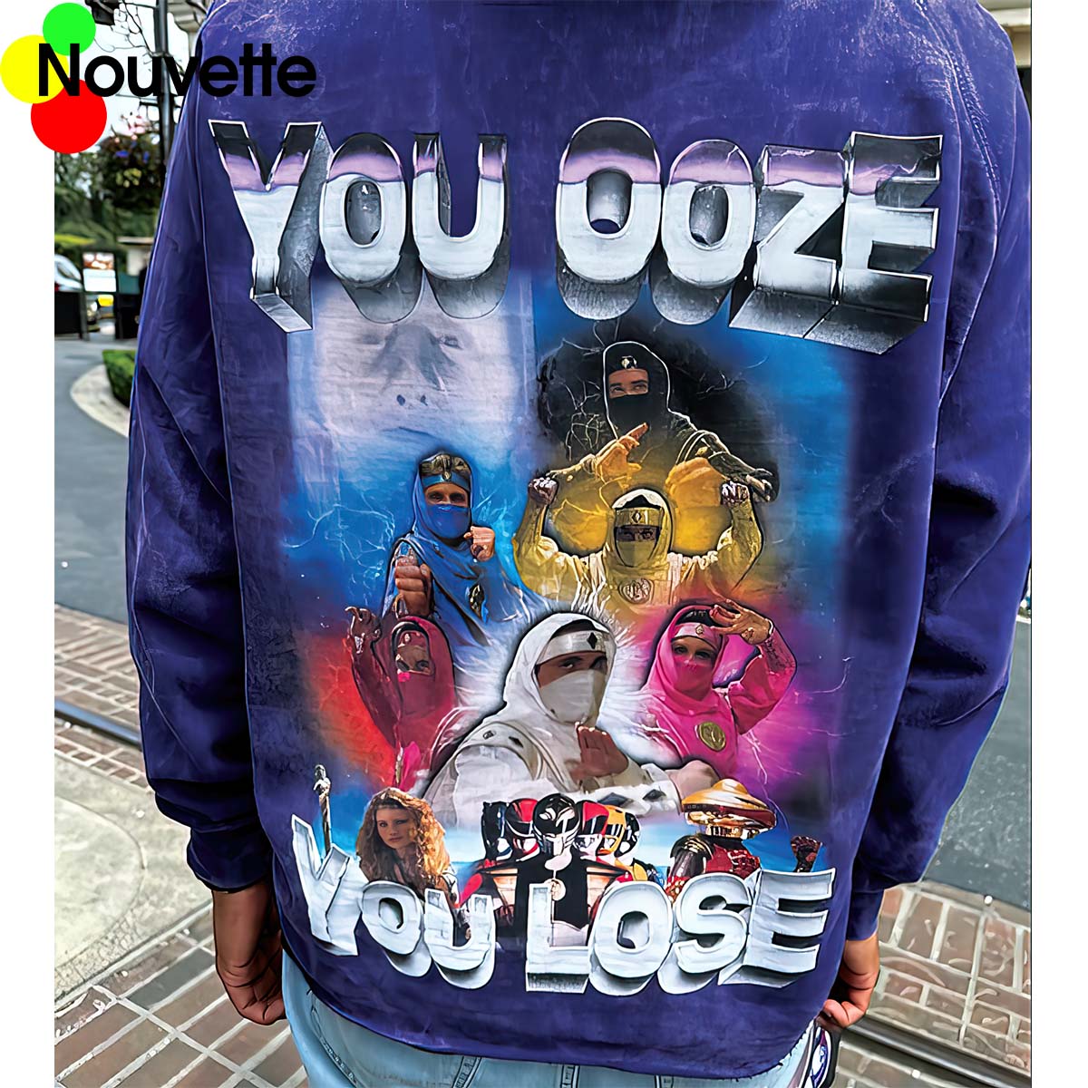 The Goze Is Back You Ooze You Lose Power Rangers Hoodie The Goze Is Back You Ooze You Lose Power Rangers Hoodie