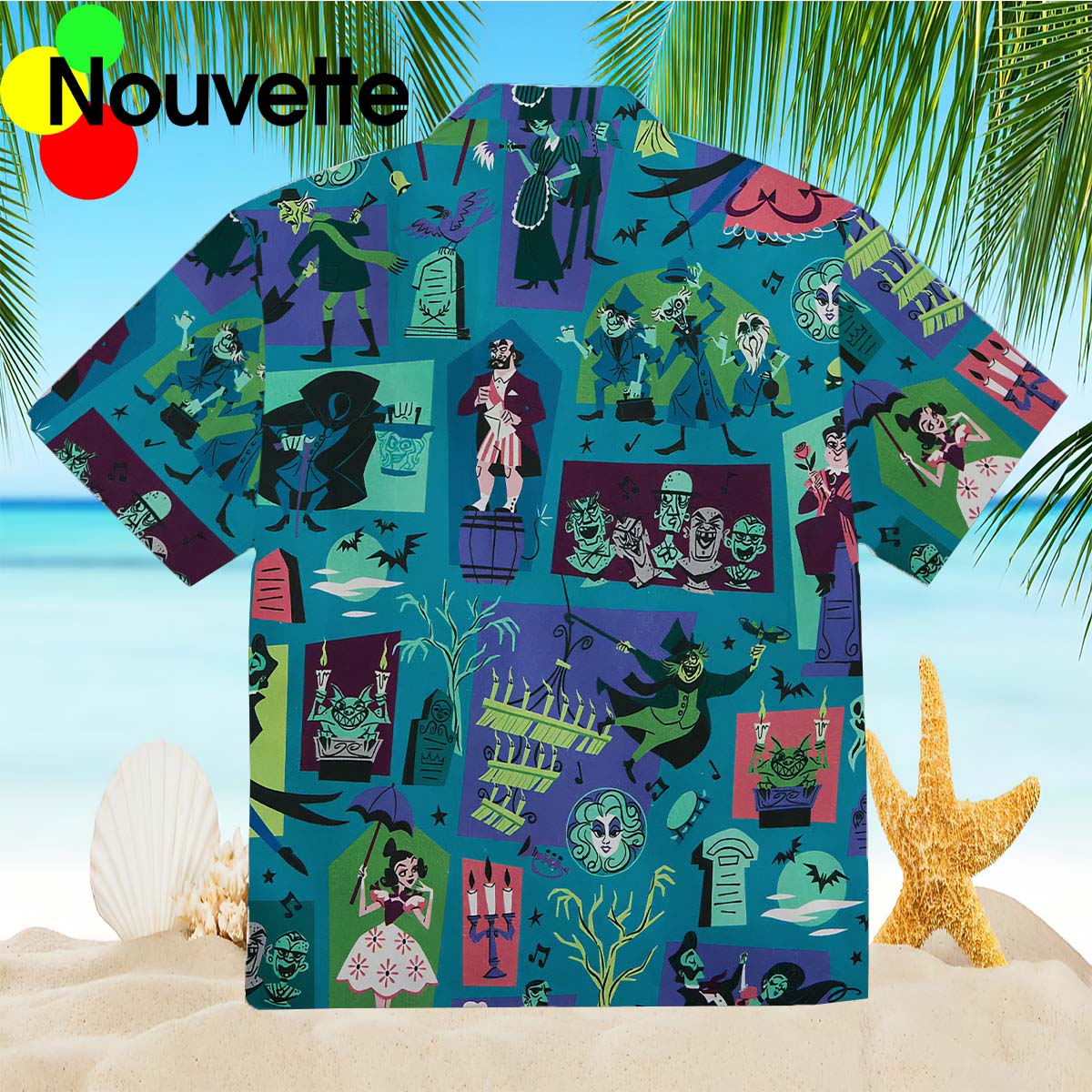 The Haunted Mansion Hawaiian Shirt The Haunted Mansion Hawaiian Shirt